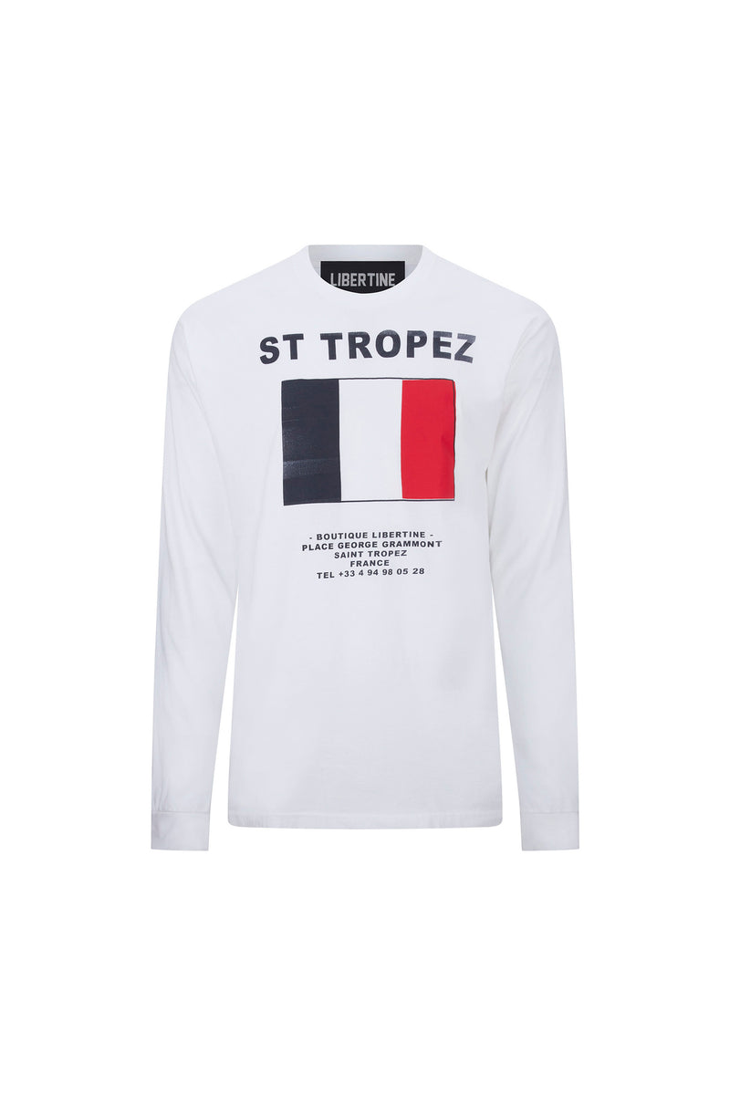 'ST TROPEZ' L/S T-SHIRT - T SHIRTS - Libertine