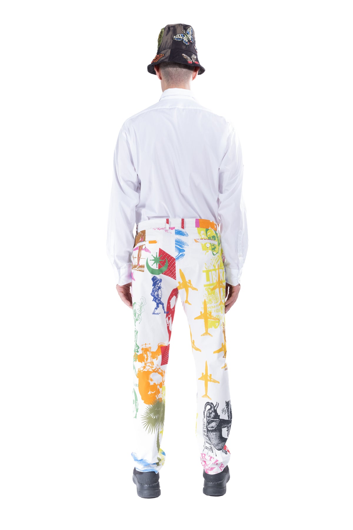'LIBERTINE SILK SCREENS' CHINOS - - Libertine