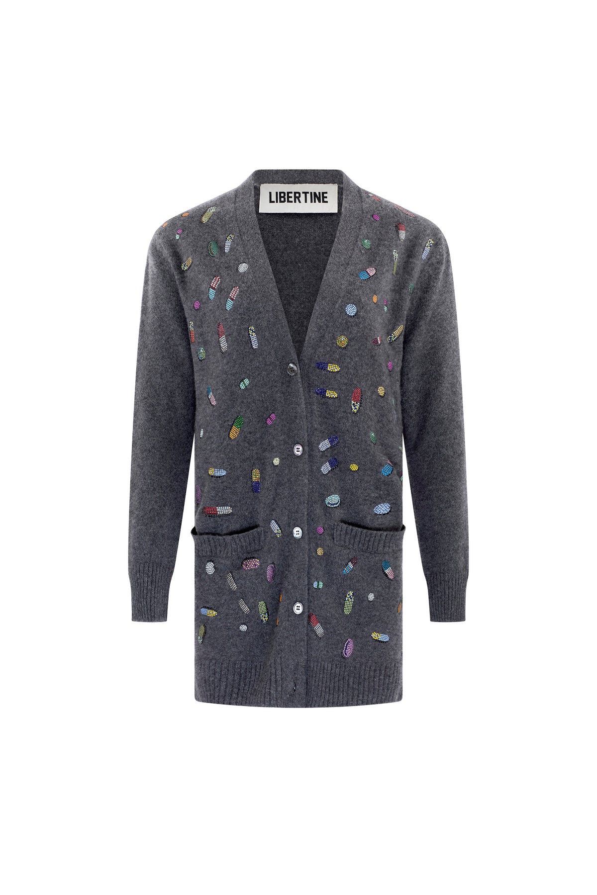 'MOTHERS LITTLE HELPERS' OVERSIZED CARDIGAN - - Libertine