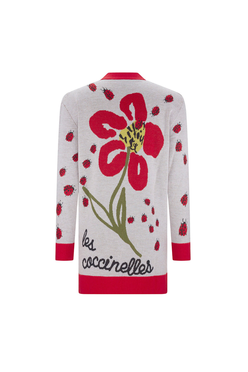 'LADYBUG' OVERSIZED CARDIGAN - - Libertine