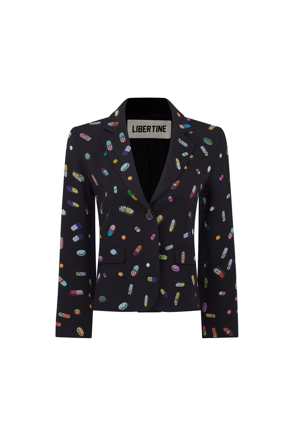 'MOTHERS LITTLE HELPERS' L/S SHORT BLAZER - - Libertine - Main image
