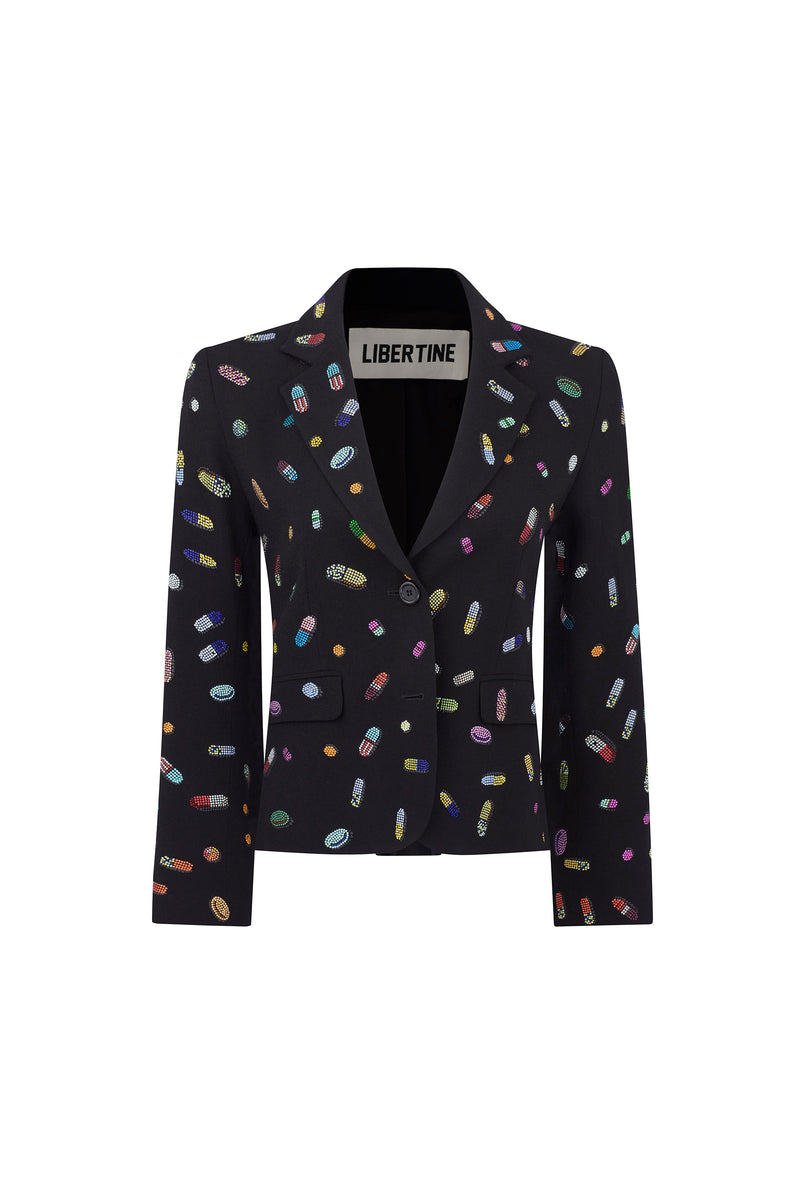 'MOTHERS LITTLE HELPERS' L/S SHORT BLAZER - - Libertine