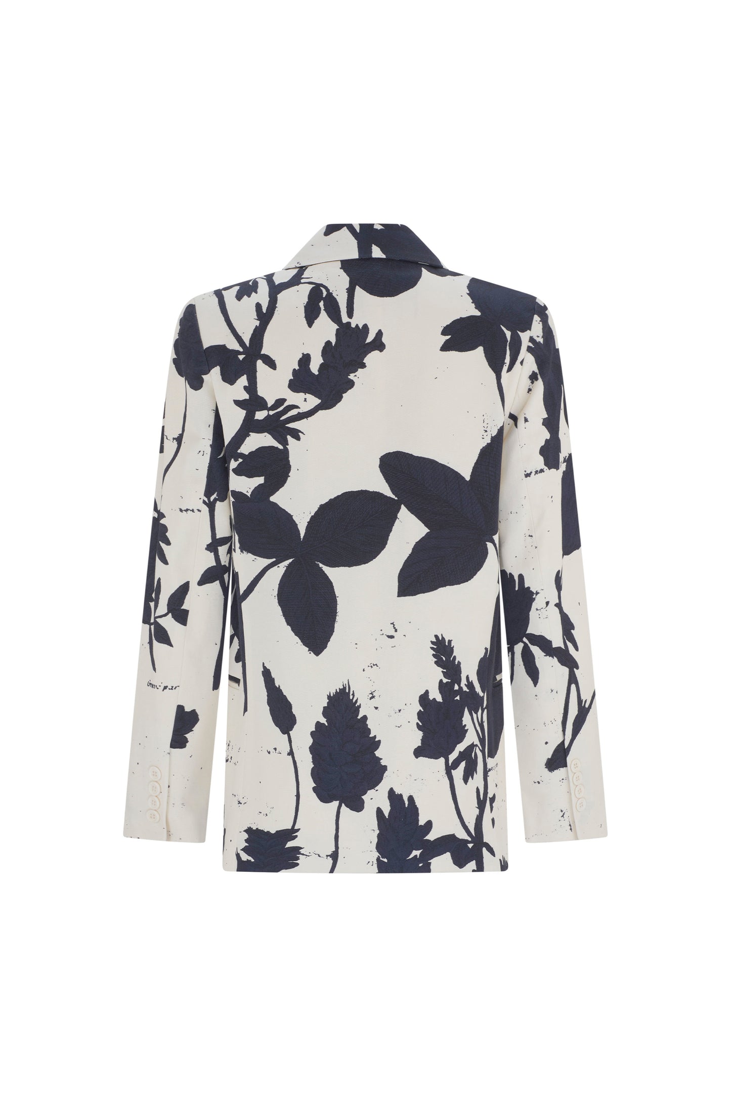 'CYANOTYPES' DOUBLE BREASTED JACKET - - Libertine