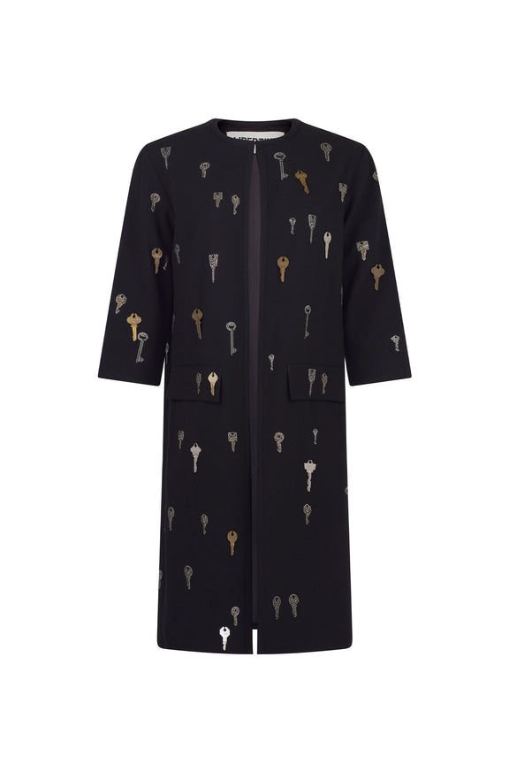 'KEY PARTY' DUSTER COAT - - Libertine