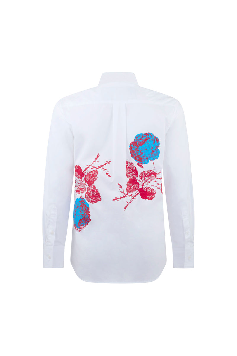 BLUE 'STONE ROSES' NEW CLASSIC SHIRT - - Libertine