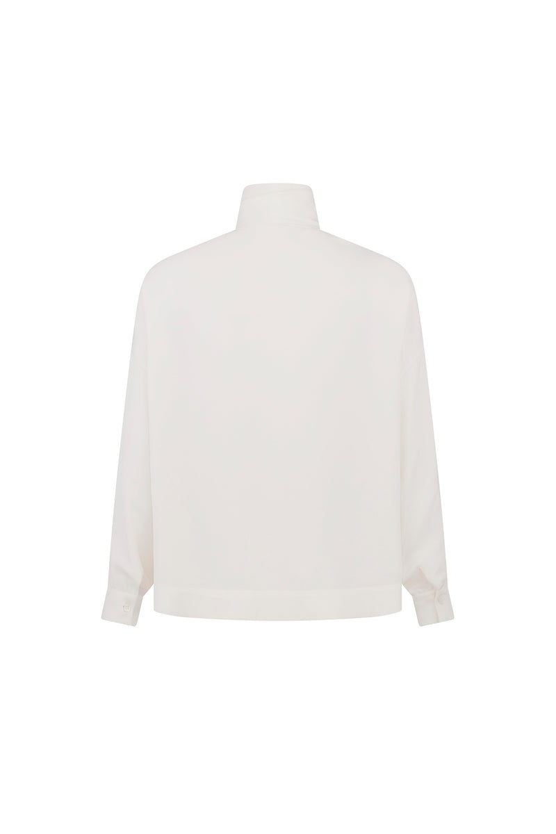 'Powdered Sugar' Tie Blouse - - Libertine