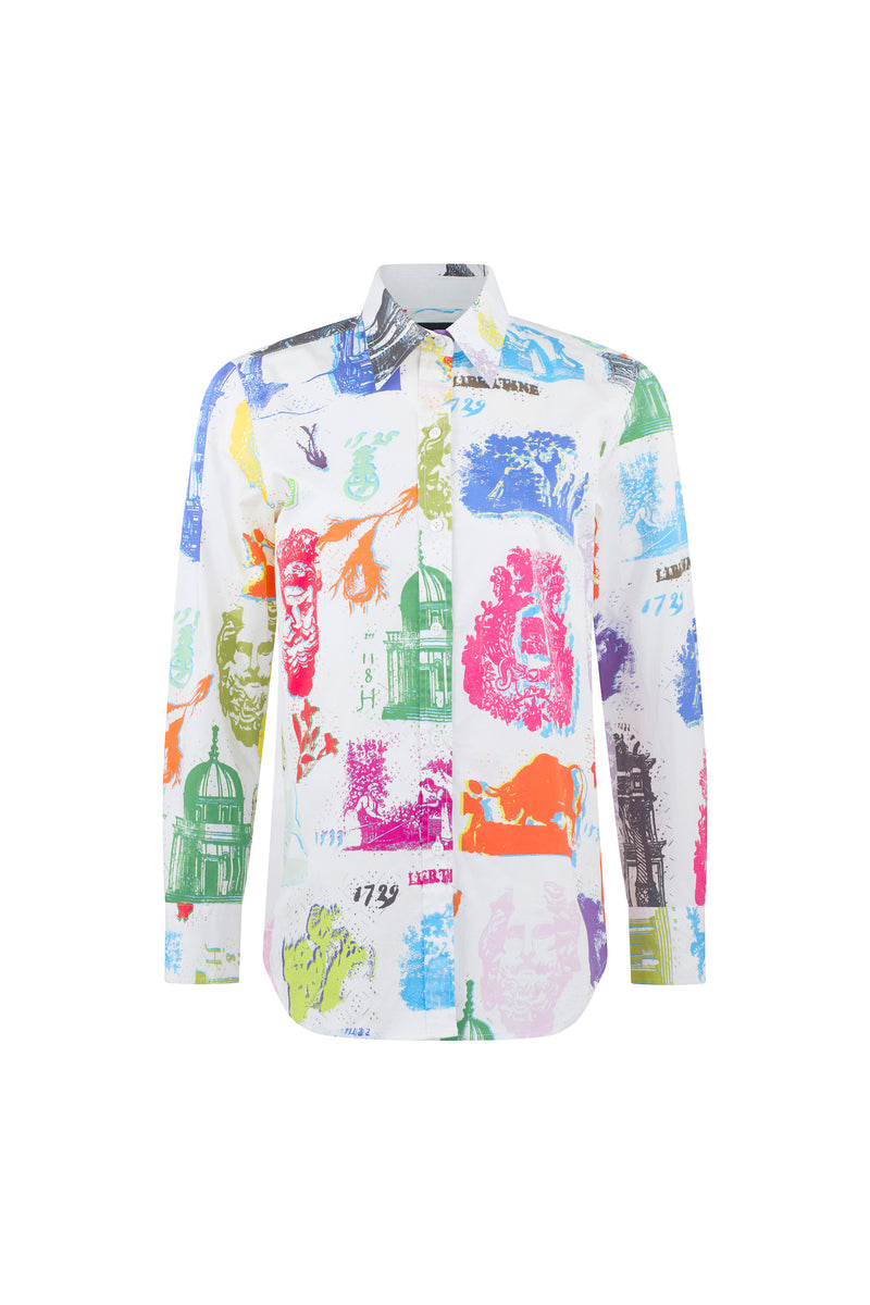 'L'ARC DE LIBERTINE' NEW CLASSIC SHIRT - TOPS - Libertine