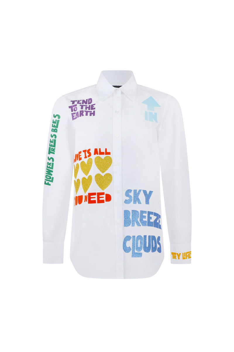 'NUNS THE WORD' NEW CLASSIC SHIRT - - Libertine