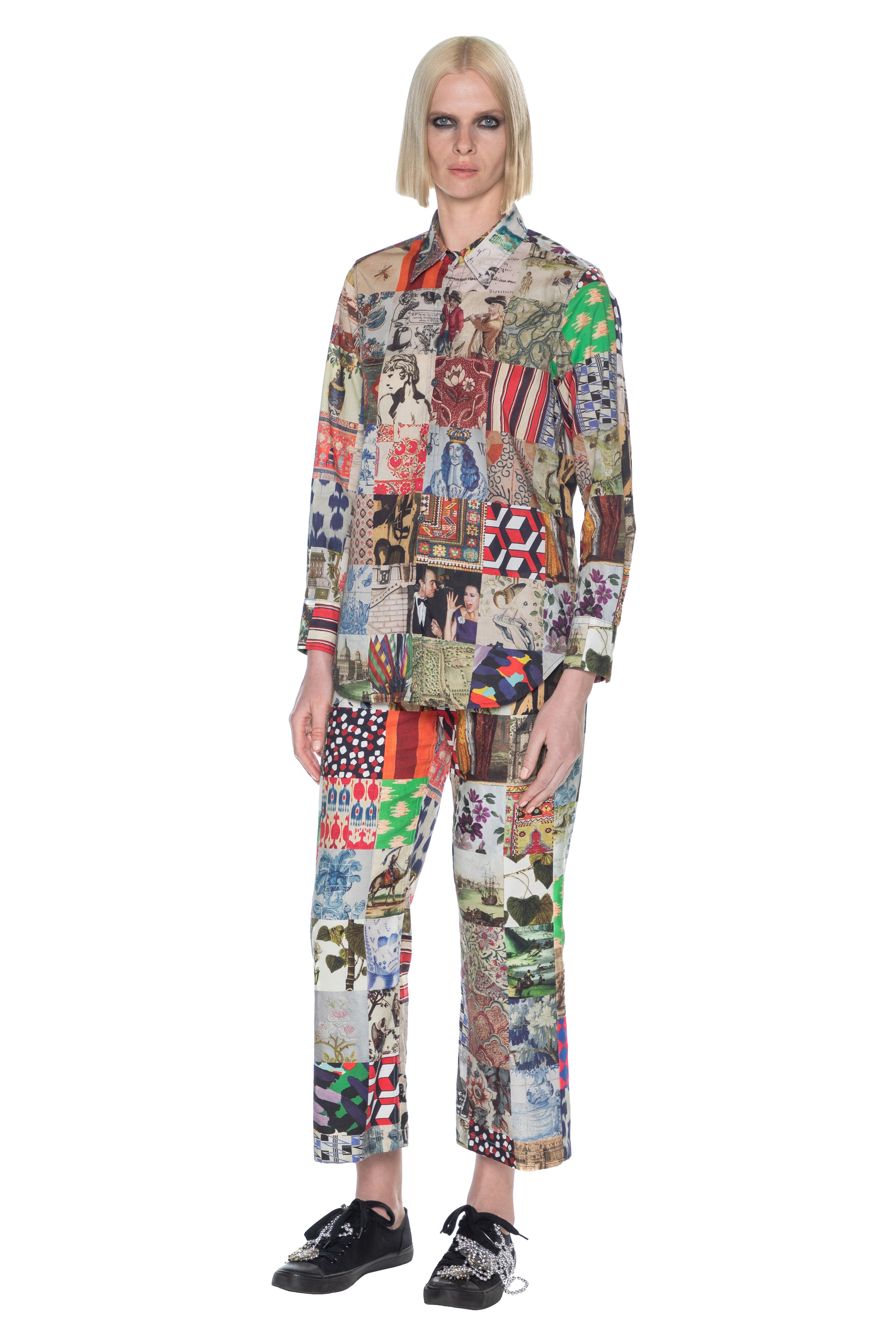 'BLOOMSBURY COLLAGE' NEW CLASSIC SHIRT - CLASSIC SHIRTS - Libertine