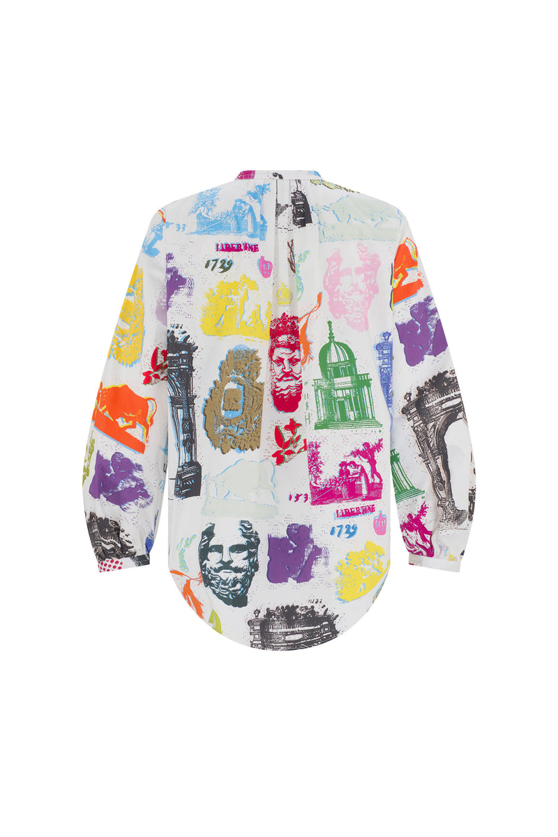 'L'ARC DE LIBERTINE' PUFF SLEEVE TUNIC - - Libertine