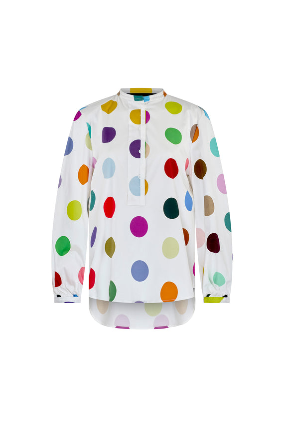 'SPOTS' PUFF SLEEVE TUNIC - - Libertine - Main image