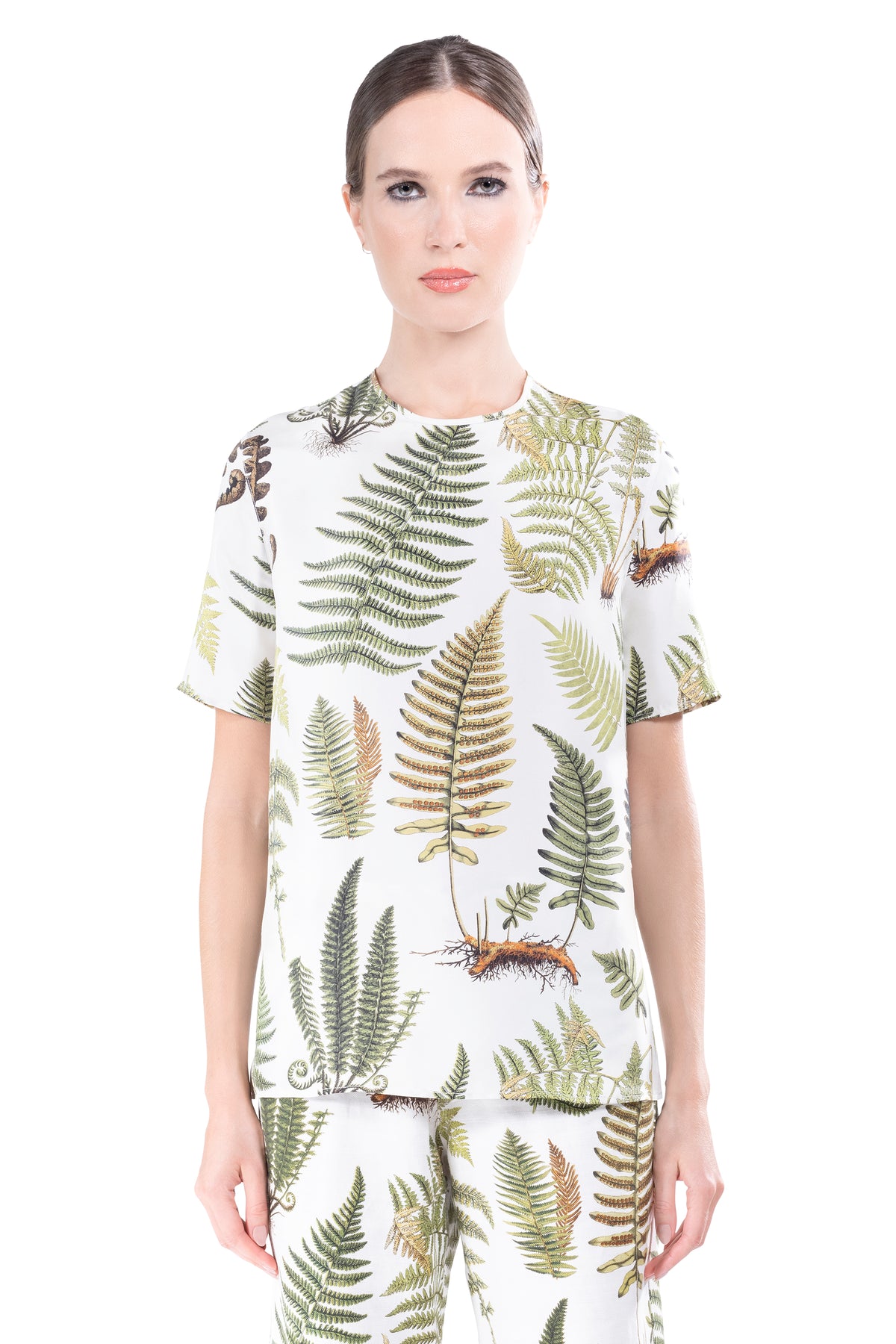 'FERNIE' SHORT SLEEVE BLOUSE -  - Libertine
