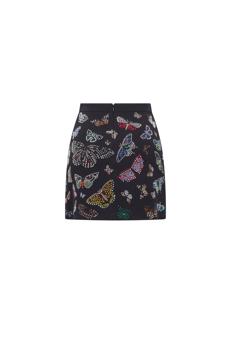 'Millions of Butterflies' Mini Skirt - - Libertine