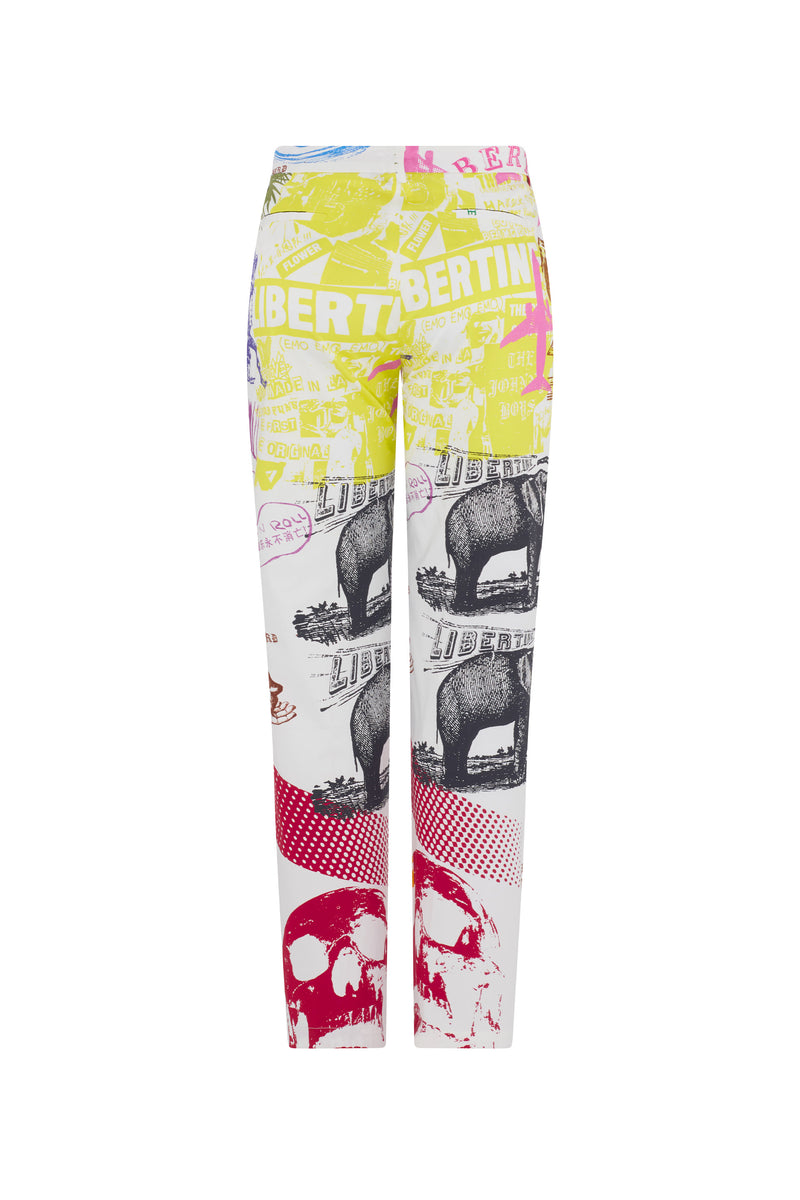 'LIBERTINE SILK SCREENS' WOMENS CHINOS - - Libertine