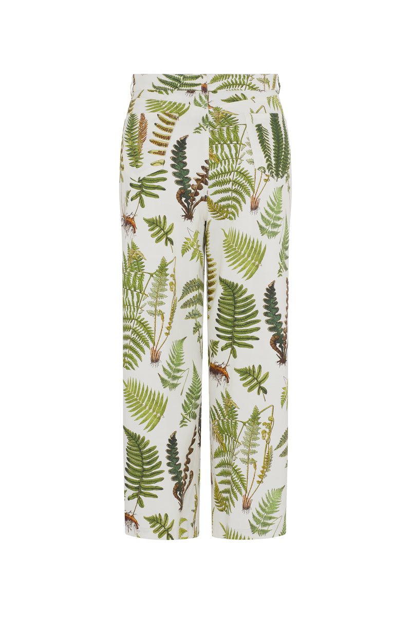'FERNIE' CROPPED WIDE LEG PANT - - Libertine