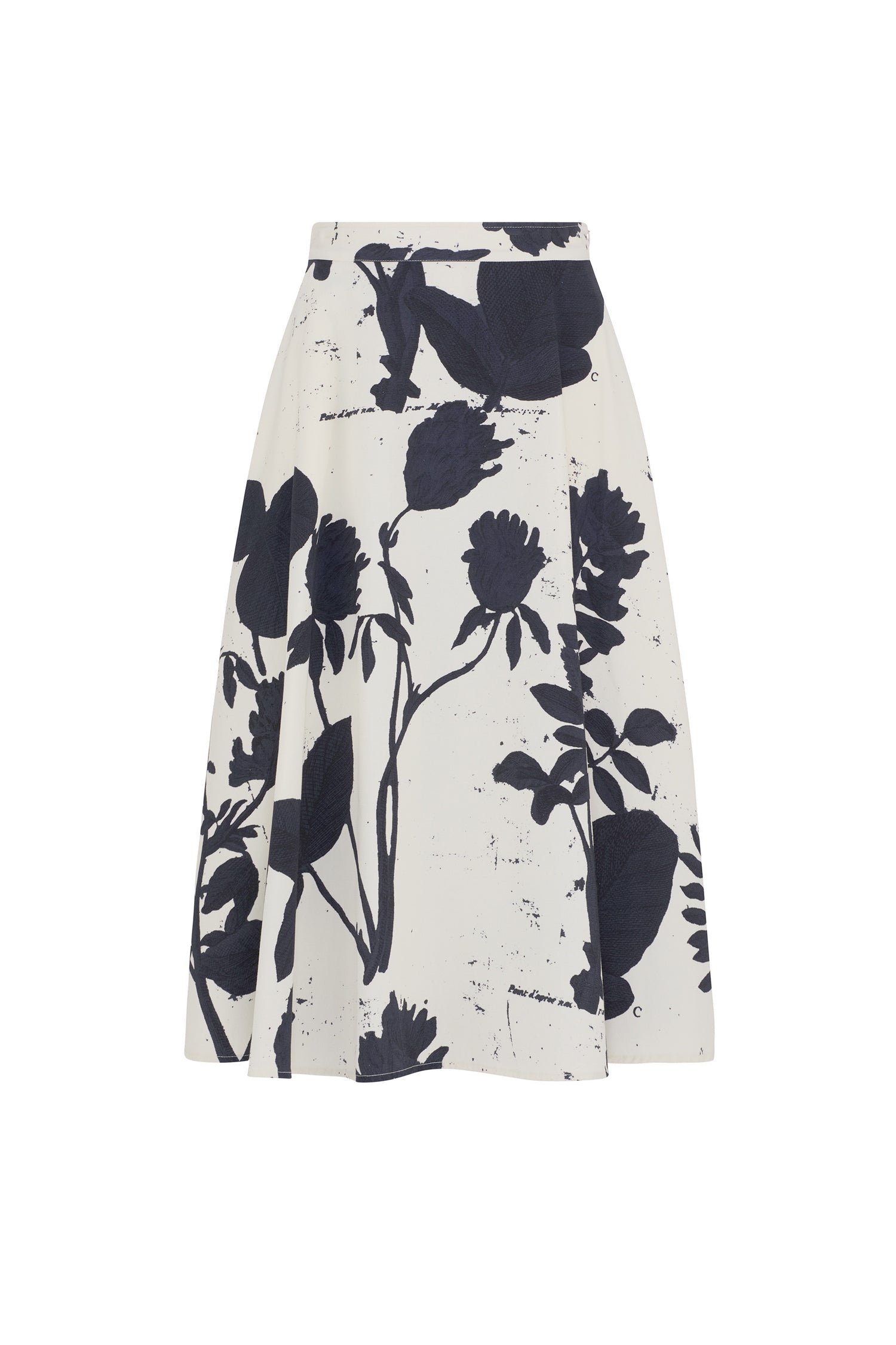 'CYANOTYPES' LADY SKIRT - - Libertine