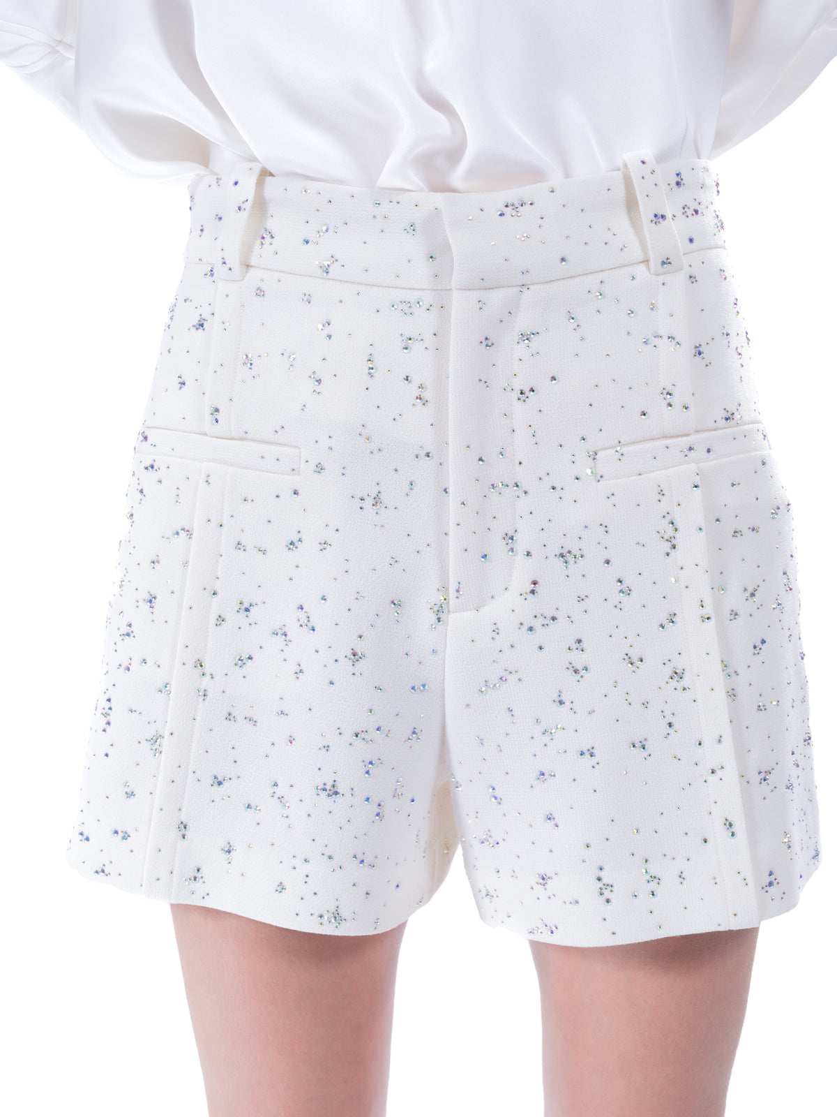 'HEAVY STARDUST' HIGH WAISTED SHORTS -  - Libertine