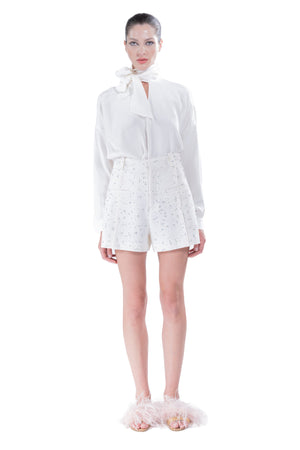 'HEAVY STARDUST' HIGH WAISTED SHORTS