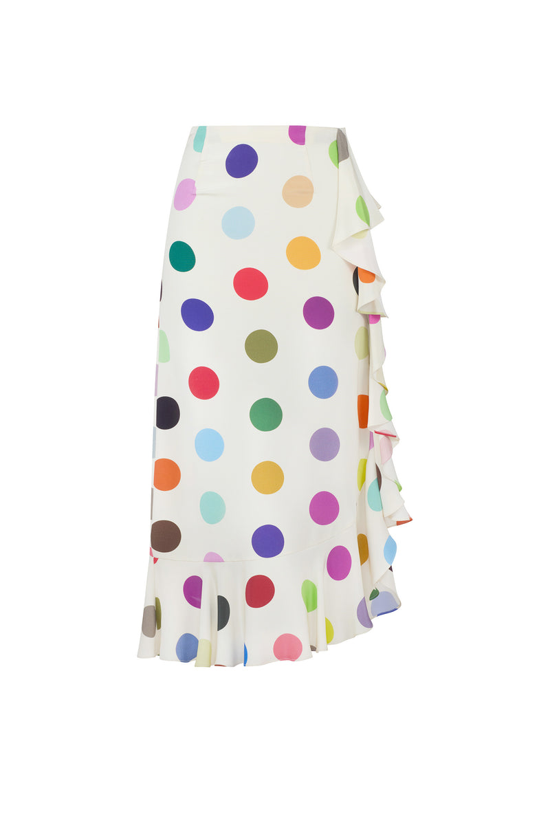 'SPOTS' FLAMENCO SKIRT - - Libertine