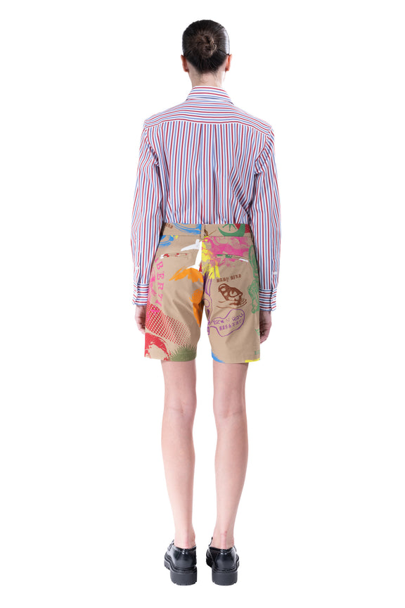 'LIBERTINE SILK SCREENS' WOMEN'S SHORT -  - Libertine