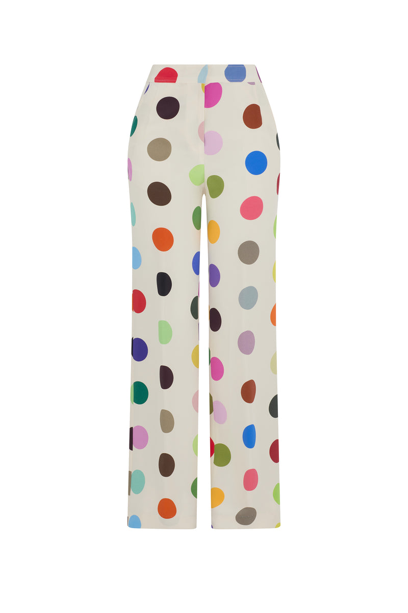 'SPOTS' WIDE LEG PANTS - - Libertine
