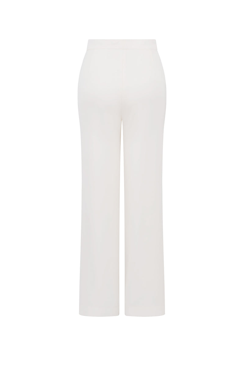'Powdered Sugar' Wide Leg Pants - - Libertine