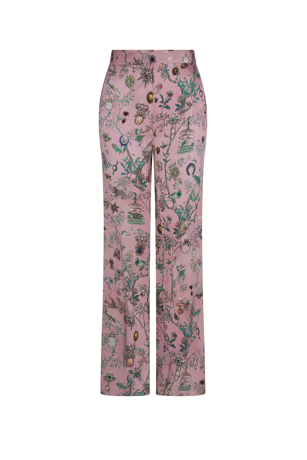 'Pauline De Rothschild' Wide Leg Pants - - Libertine