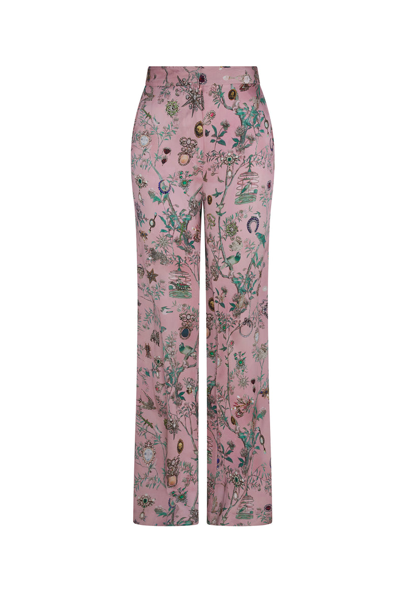 'Pauline De Rothschild' Wide Leg Pants - - Libertine