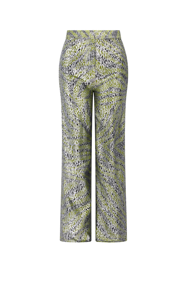 'MOSSY VELVET' WIDE LEG PANTS - - Libertine
