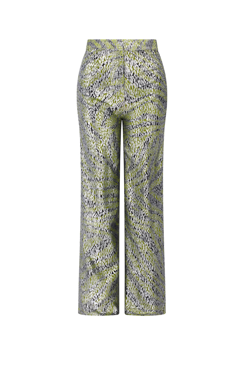 'MOSSY VELVET' WIDE LEG PANTS - - Libertine