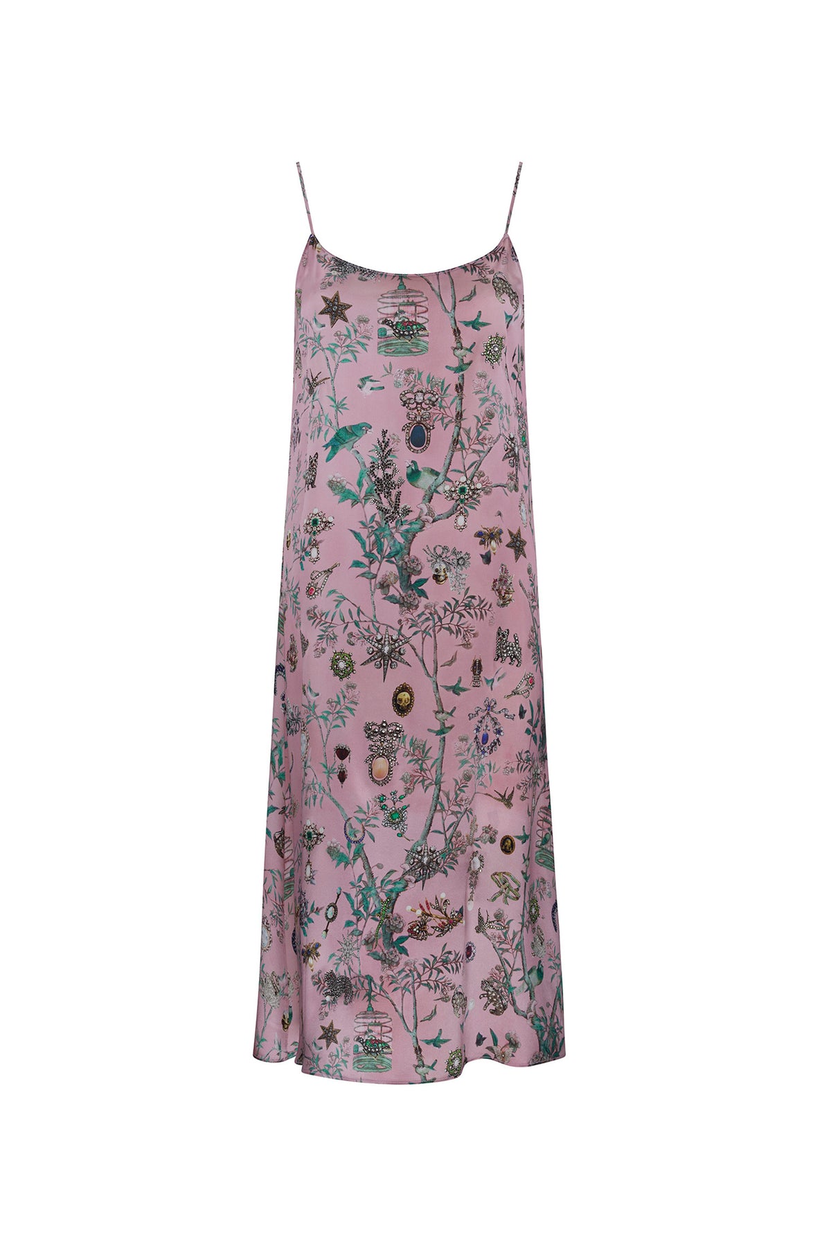 'Pauline De Rothschild' Short Slip Dress - - Libertine