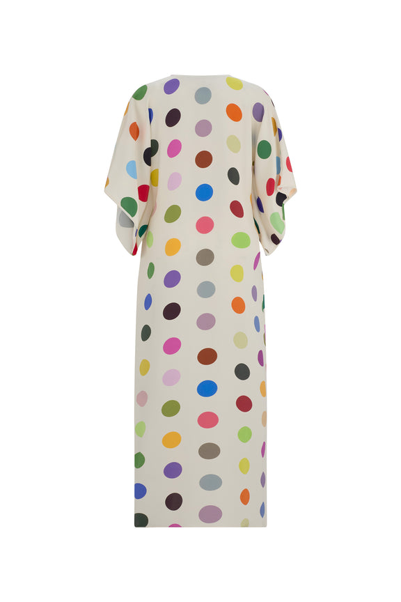 'SPOTS' KAFTAN DRESS - - Libertine
