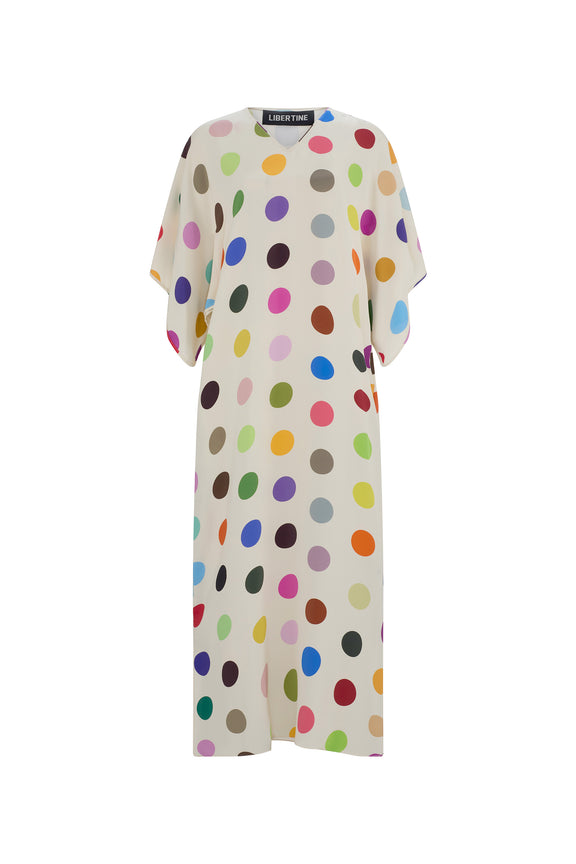 'SPOTS' KAFTAN DRESS - - Libertine