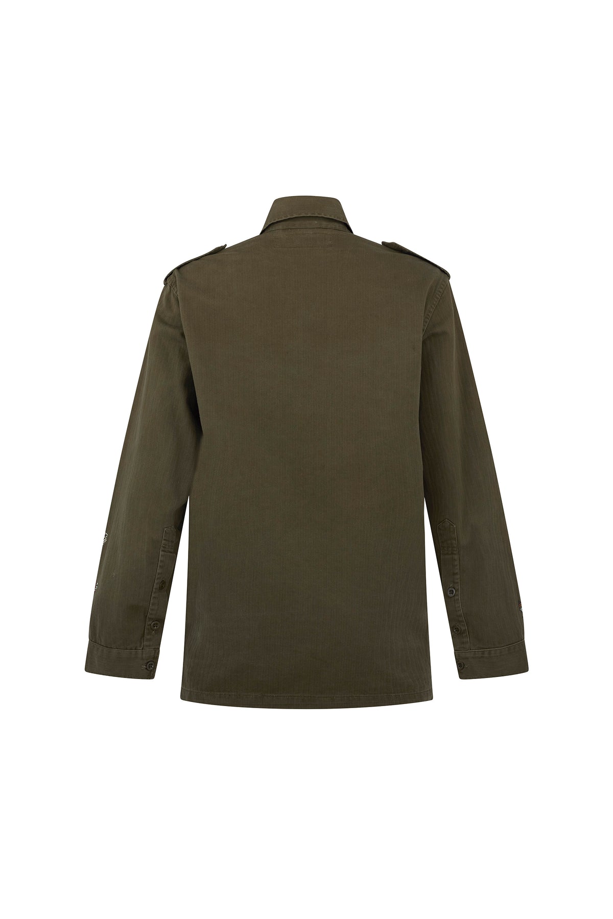 'Millions of Butterflies' Vintage French Military Jacket - - Libertine