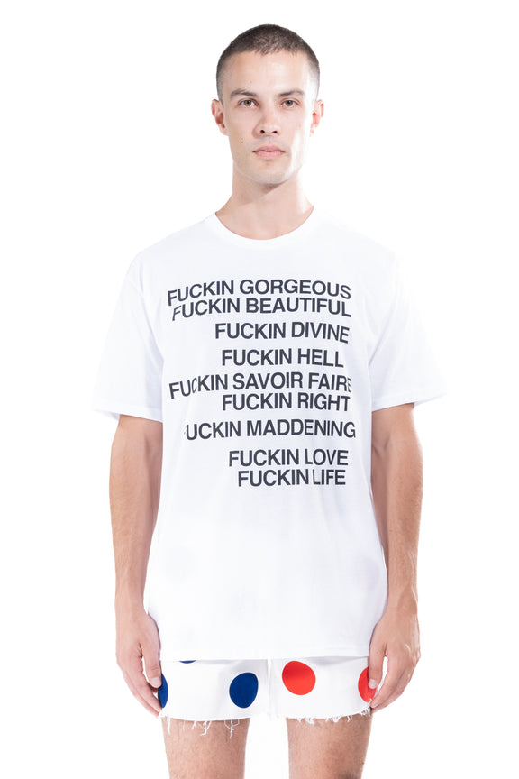 'FCKN GORG' T SHIRT -  - Libertine