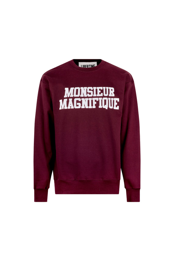 'Monsieur' Crewneck Sweatshirt - - Libertine - Main image