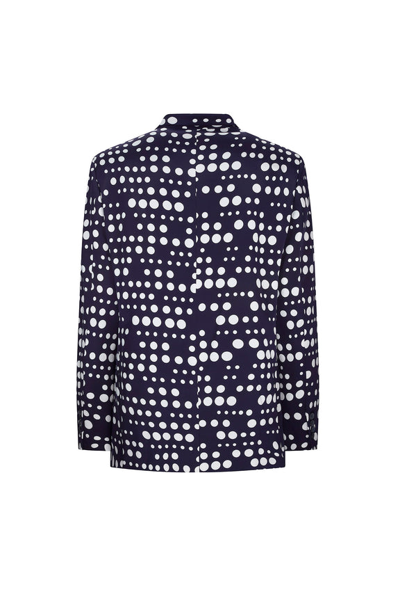 'DOT DOTISM' DOUBLE BREASTED JACKET - JACKETS - Libertine