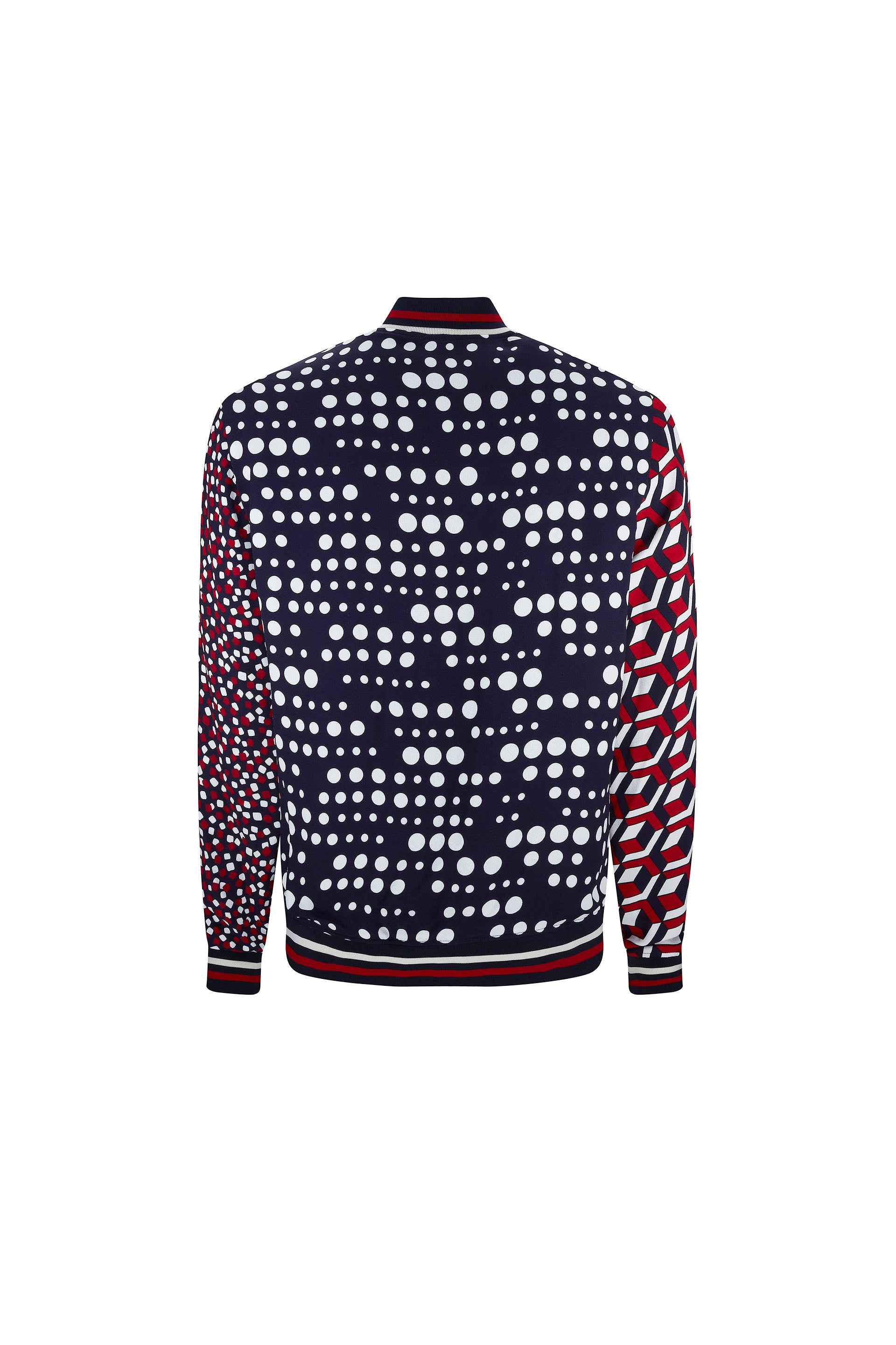 'RED WHITE AND BLUE MASH UP' BOMBER JACKET -  - Libertine