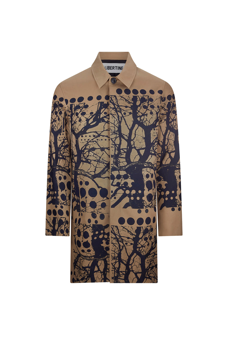 'MIDNIGHT DOTS' MAC COAT - - Libertine