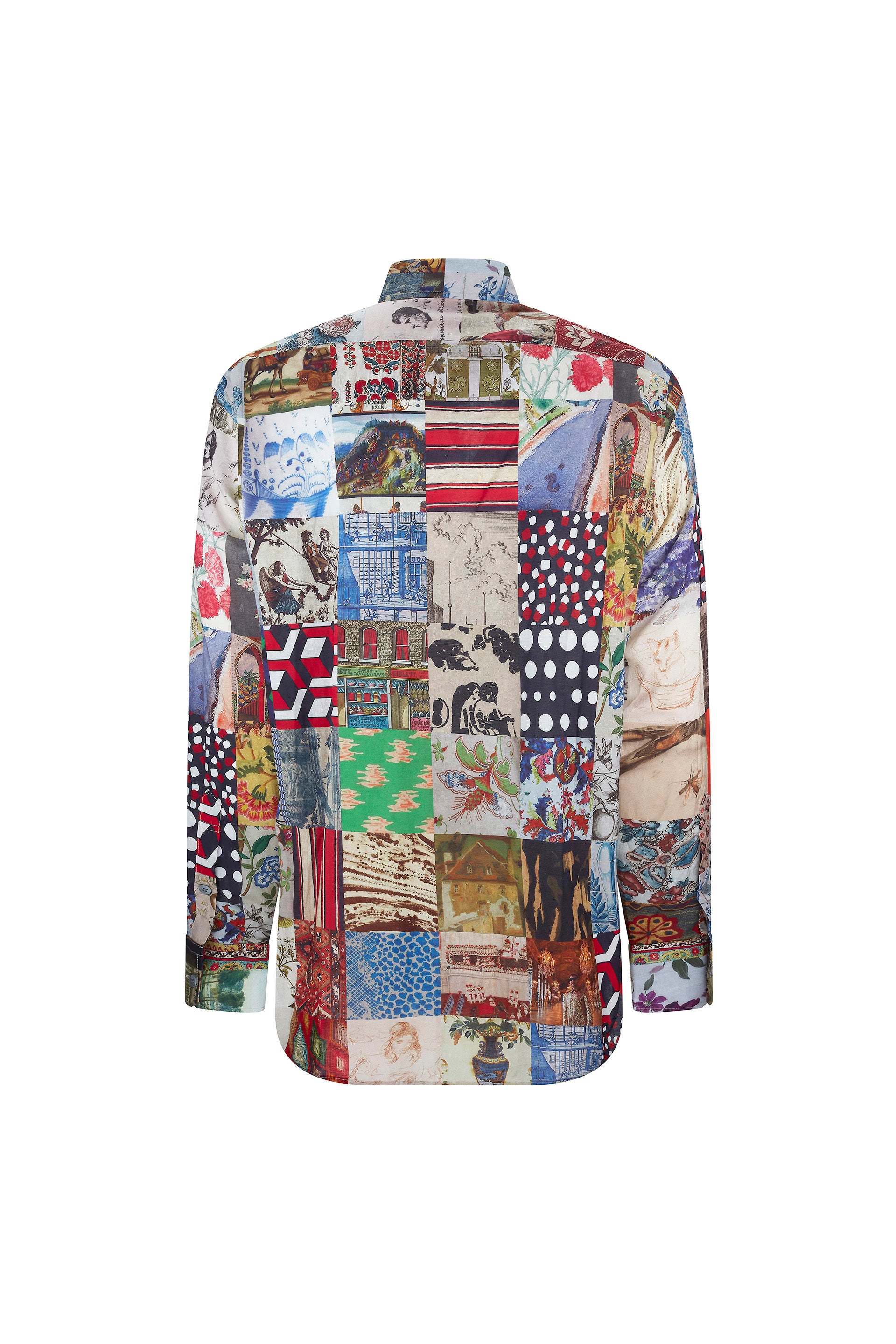 'BLOOMSBURY COLLAGE' CLASSIC SHIRT - CLASSIC SHIRTS - Libertine