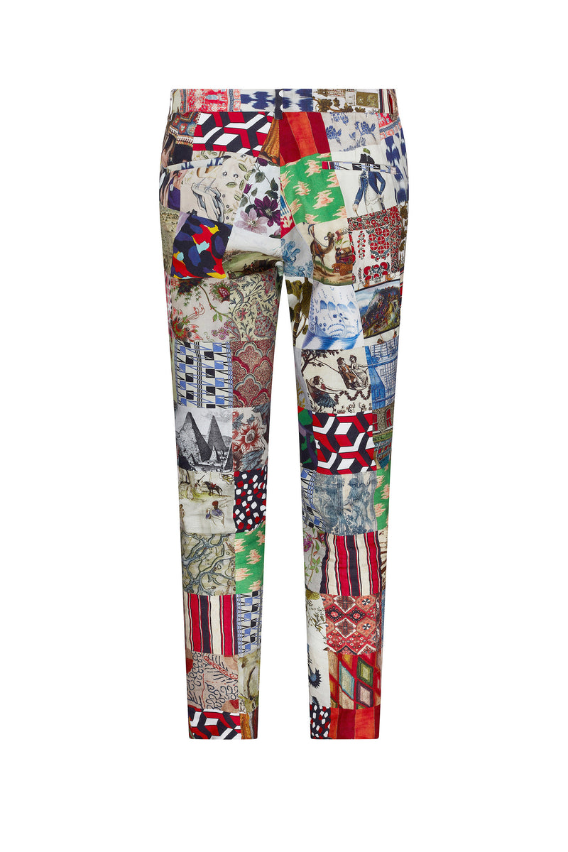 'BLOOMSBURY COLLAGE' TROUSER - PANTS - Libertine