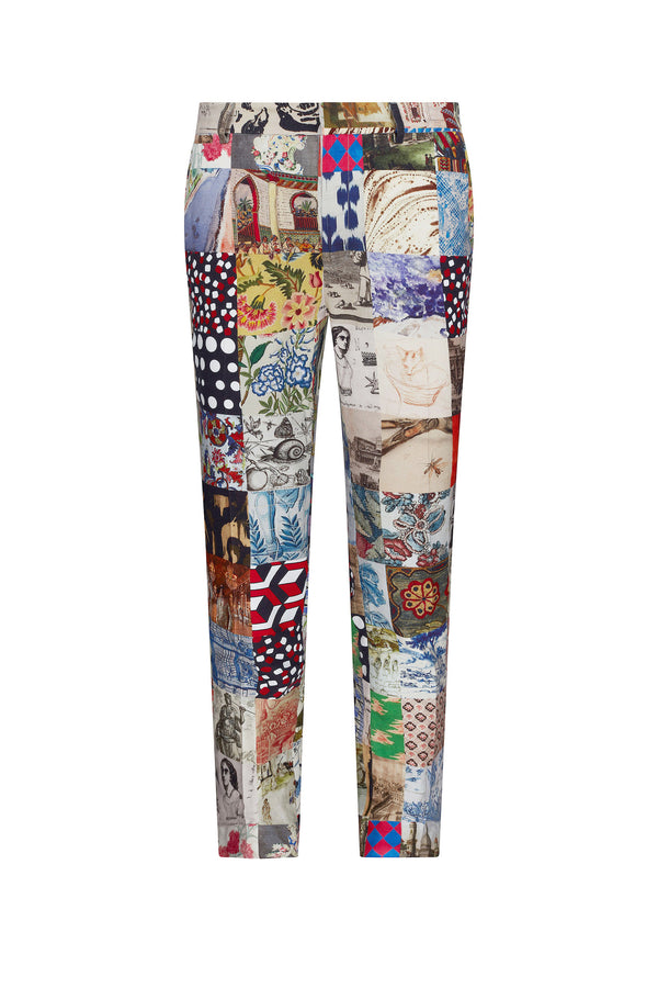 'BLOOMSBURY COLLAGE' TROUSER - PANTS - Libertine