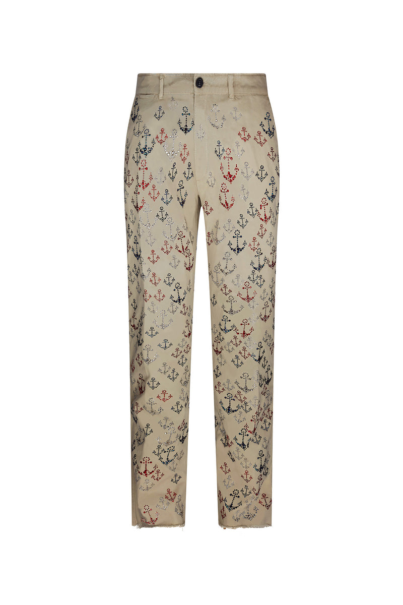 'Ahoy Matey' Men's Chinos - PANTS - Libertine