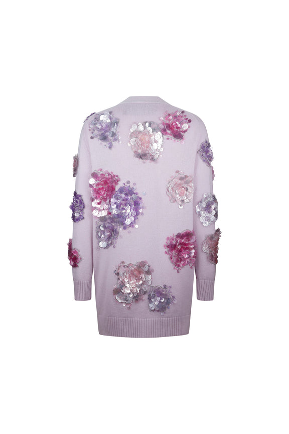 'PALM BEACH' EMBELLISHED OVERSIZED CARDIGAN -  - Libertine