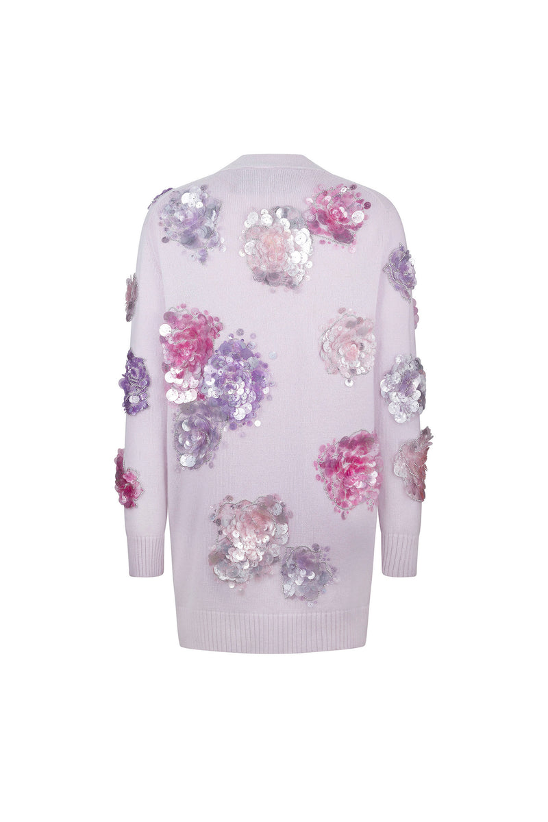 'PALM BEACH' EMBELLISHED OVERSIZED CARDIGAN - - Libertine