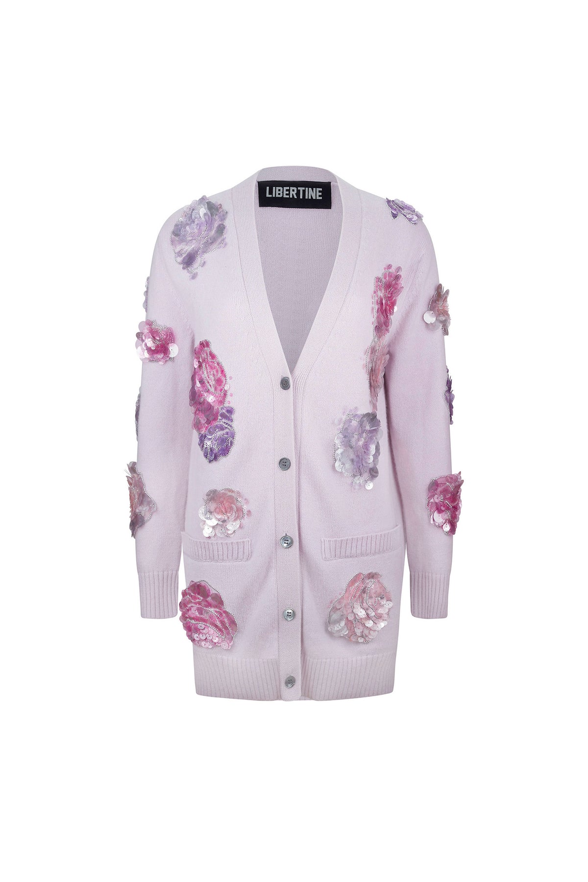 'PALM BEACH' EMBELLISHED OVERSIZED CARDIGAN - - Libertine
