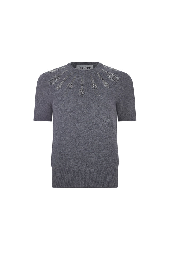 'MICHELIN STAR' SHORT SLEEVE PULLOVER - - Libertine