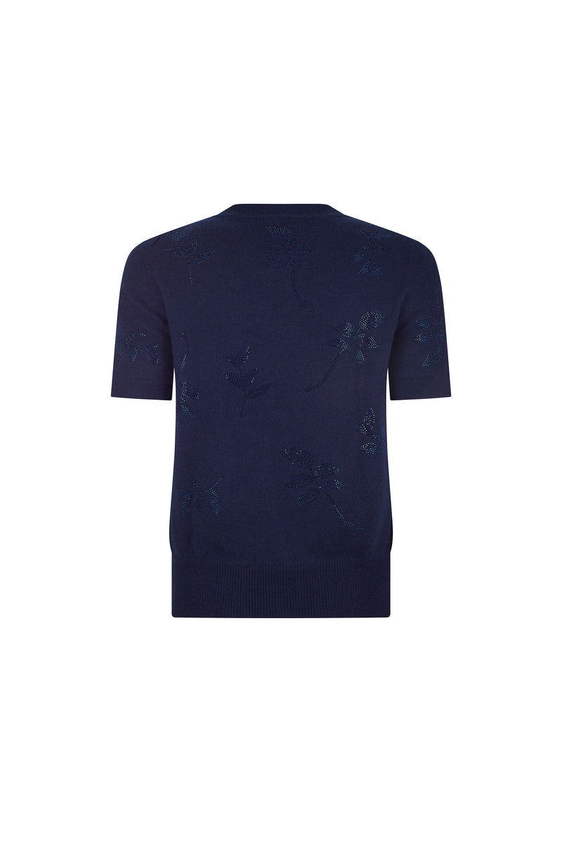 'KIND OF BLUE' SHORT SLEEVE PULLOVER - - Libertine