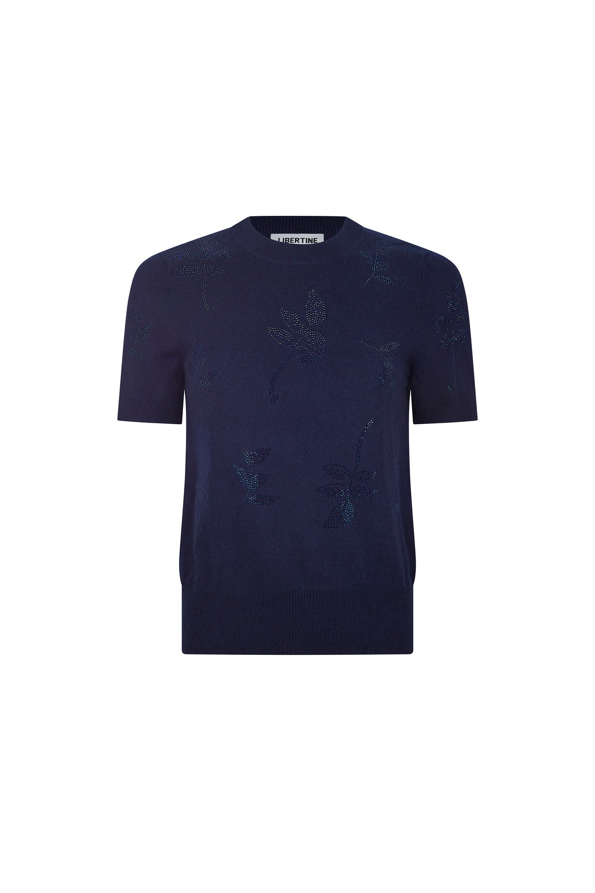 'KIND OF BLUE' SHORT SLEEVE PULLOVER - - Libertine