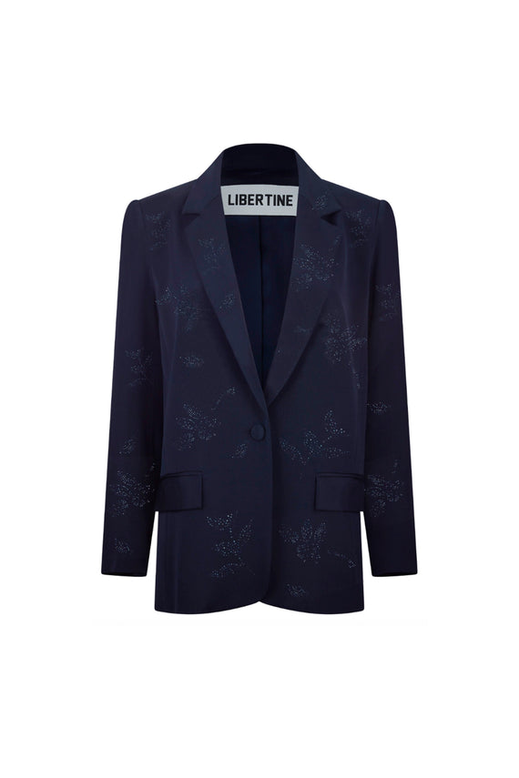 'KIND OF BLUE' LONG JACKET - JACKETS - Libertine - Main image